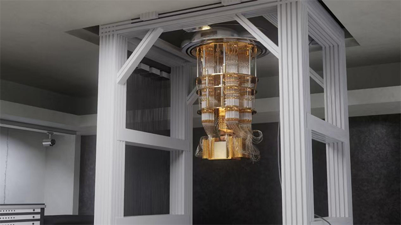 “祖沖之三號(hào)”量子計(jì)算原型機(jī)。國(guó)盾量子供圖