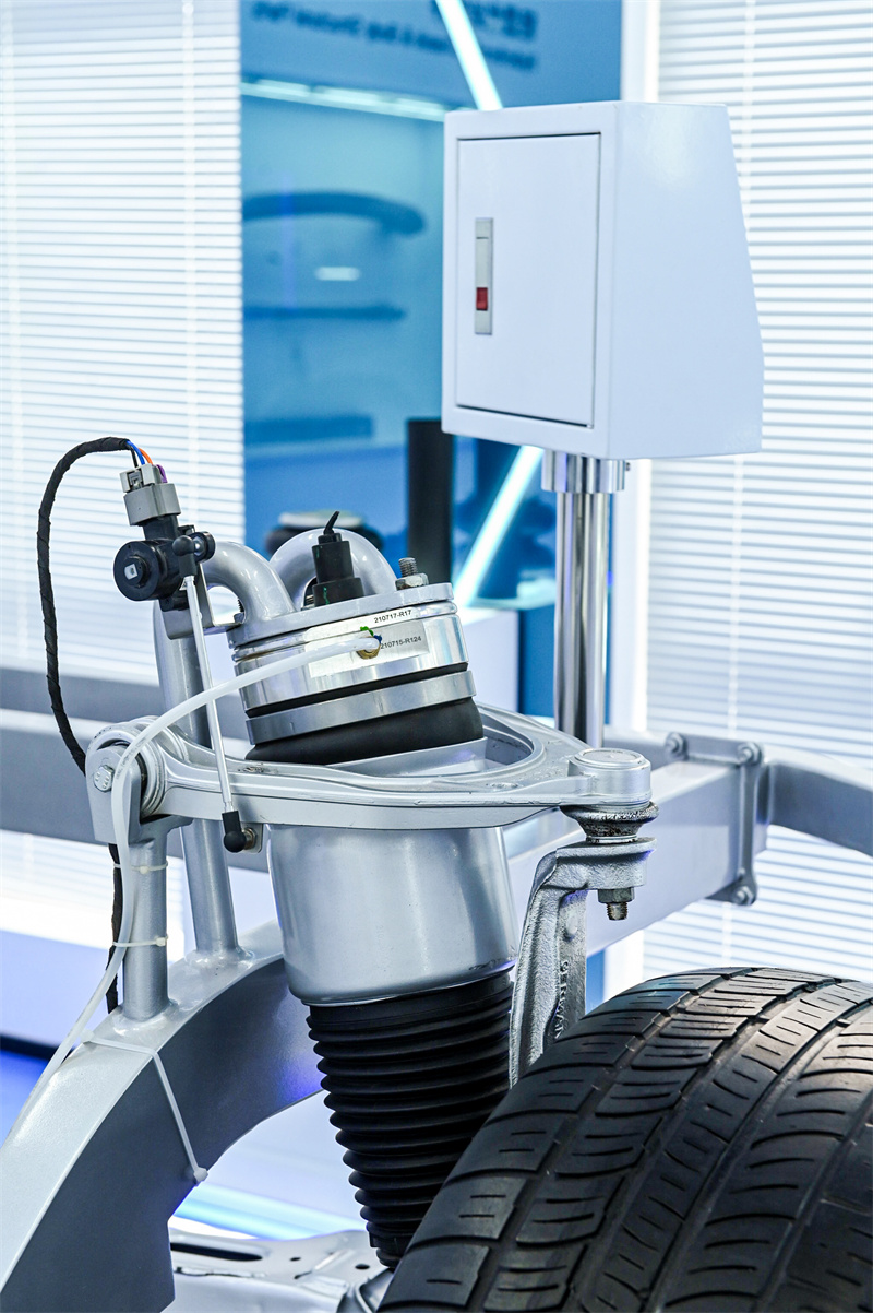 合肥保隆研制的汽車空氣懸架。受訪者供圖